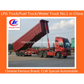 Chineses Heavy Duty 3 Eixos 45 Cbm Fim Trailer